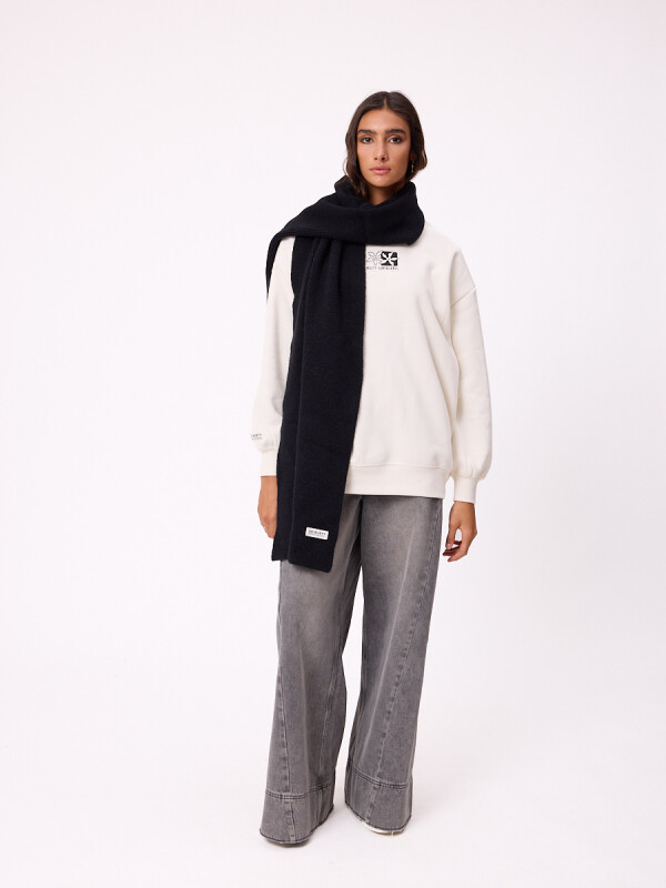 BUFANDA QUIVRA RUSTY Negro