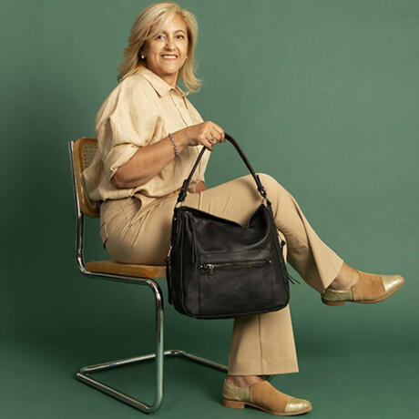 Cartera Albany Negro