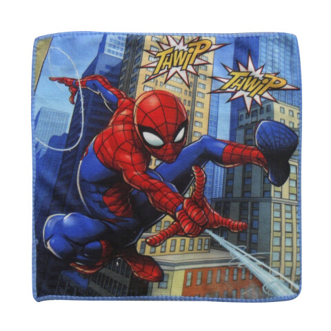 Toalla de Mano Microfibra Spiderman Ciudad