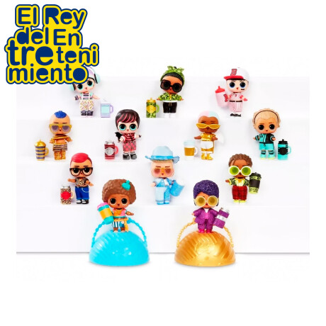 Muñecos Lol Surprise Boys Pelota Bola C/accesorios Amarillo