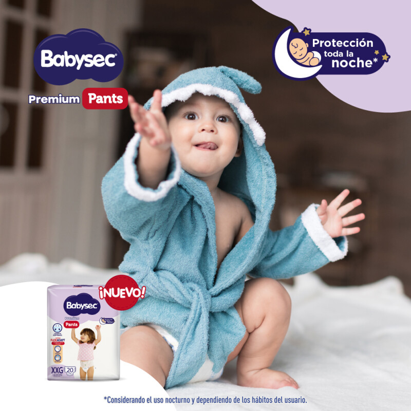 Pañales Babysec Pants Premium Talle Xxg 20 Uds. Pañales Babysec Pants Premium Talle Xxg 20 Uds.