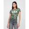 V-GAP SS CLSC TEE GREEN CAMO