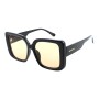 Lentes de sol Colecao P1 2026 Cuadrado Amarillo/Negro