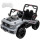 Auto A Bateria Cuatriciclo Wagon 4x4 C/control Remoto Gris