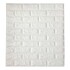 Revestimiento Pared Adhesivo Facil Colocacion Piedra X5 Uni Color Variante Blanco
