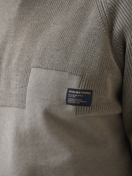 SWEATER PALMA MARRON