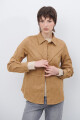 CAMISA SUEDE CARAMELO