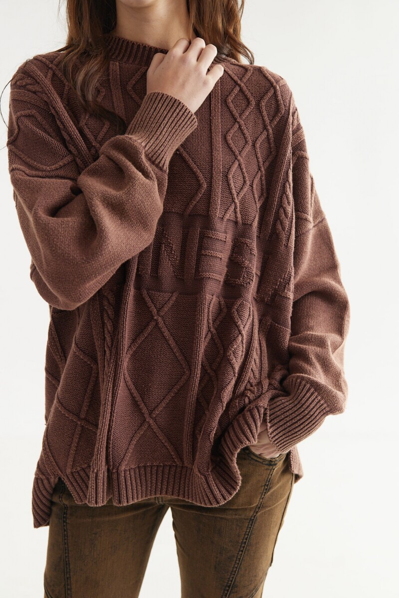 Sweater Alpine Marron