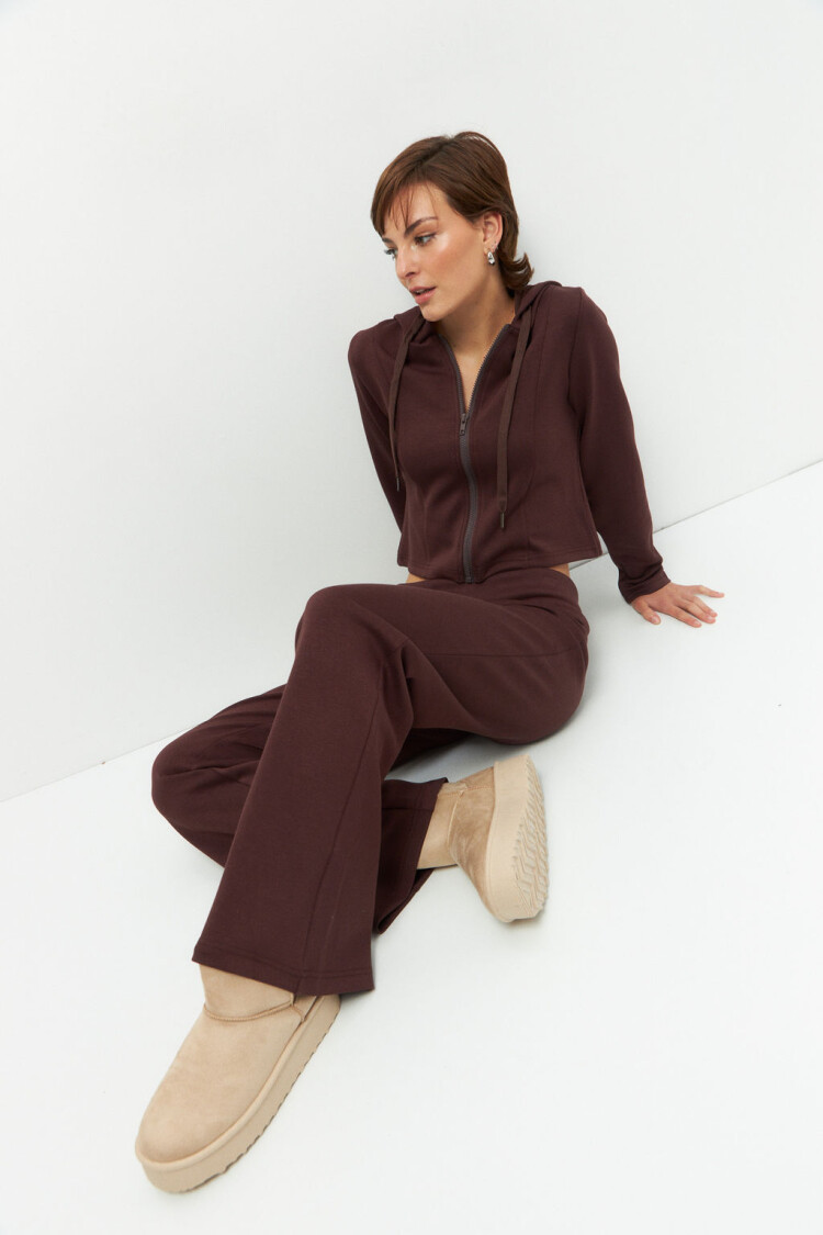 LEGGING FOLD Chocolate