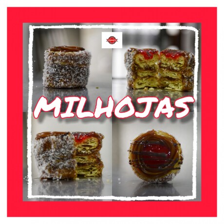Pack X4 Milhojas de Membrillo Panas Masas Dulces 001
