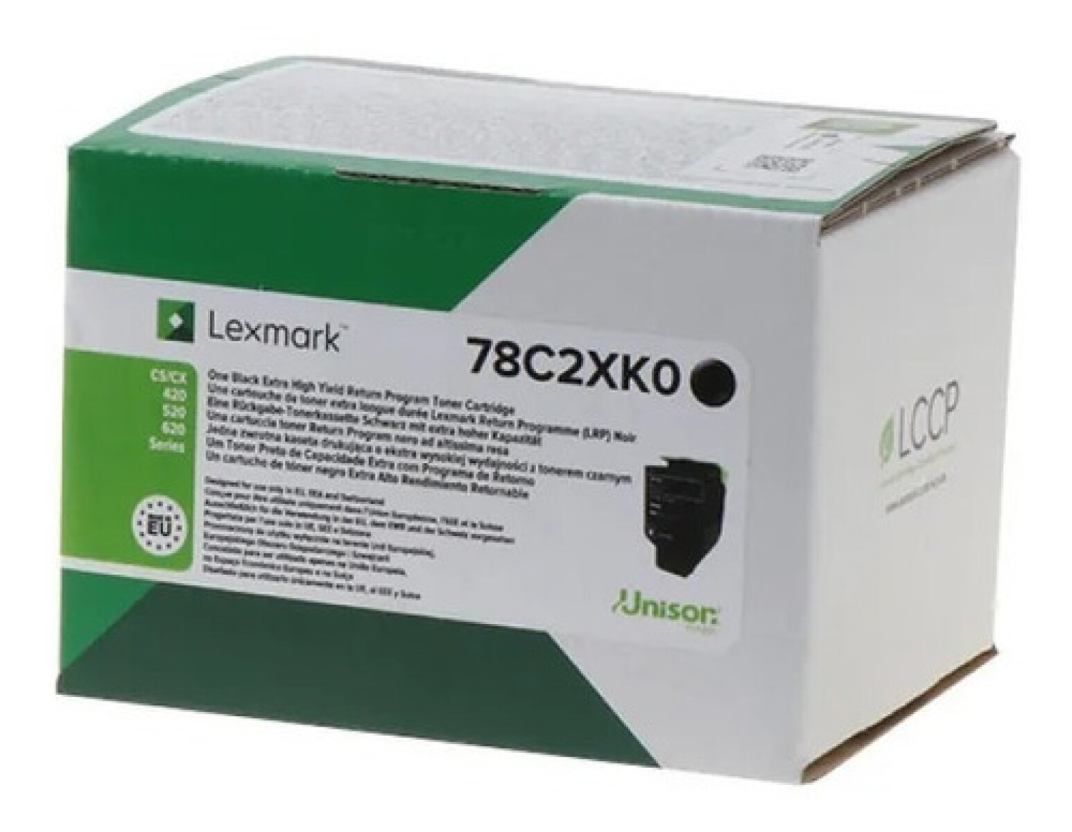 LEXMARK TONER 78C4XK0 NEGRO CX522/421 8500 CPS - 2827 
