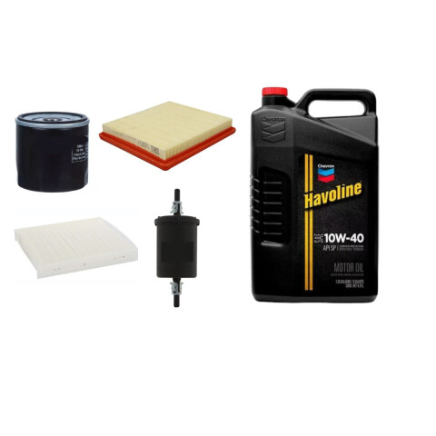 KIT DE FILTROS Y ACEITE 10W40 TEXACO Kit De Filtros Y Aceite 10w40 Texaco