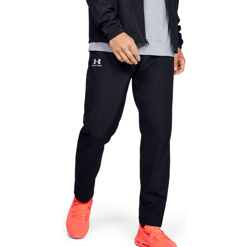 UA VITAL WOVEN PANTS-GRY BLK-001
