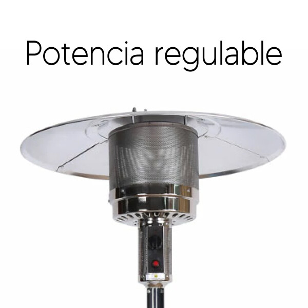 Estufa De Patio Xion Xi-gas33-cu ESTUFA PATIO GAS XION NEGRA GAS33 ******
