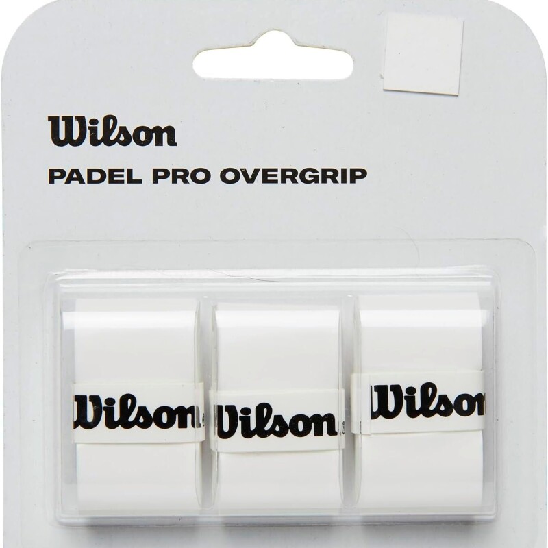 Grip Pro Overgrip Wilson Padel X3 Unisex Blanco