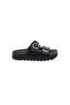 Sandalias con hebillas Negro