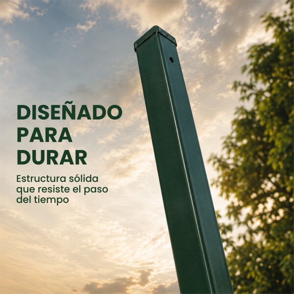 Poste para Cerco Perimetral 2,4 m Verde