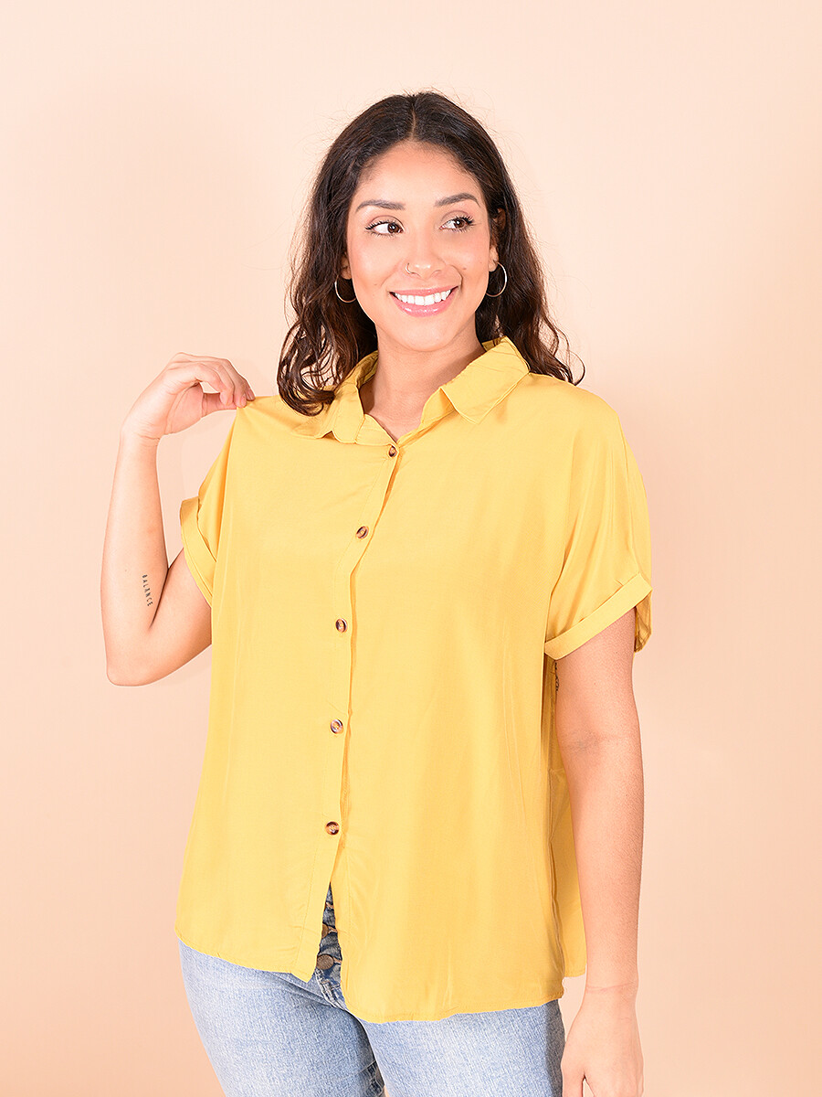 CAMISA GINA - AMARILLO 