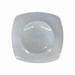 PLATO PLAYO DE PORCELANA CUADRADO • 24cm PLATO PLAYO DE PORCELANA CUADRADO • 24cm