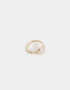 Anillos Medianos y Grandes Con corazón Anillo Con Corazón - Dorado