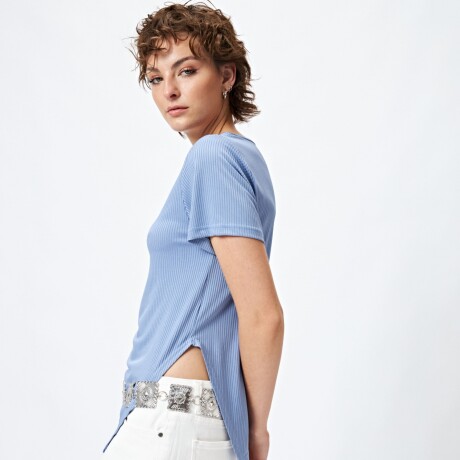 TOP LILET Azul Lavado