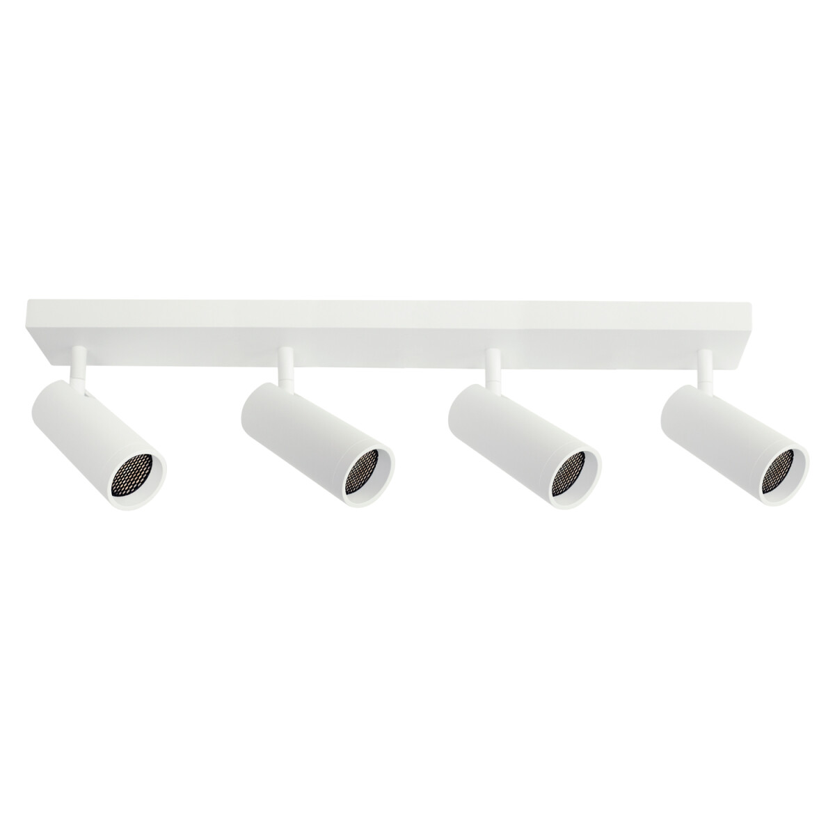 Luminaria de Adosar Long Leticia Cuadruple Orientable Blanca 
