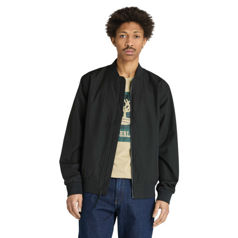 Casaca WaterResistant Mid-Season Bomber Hombre Black