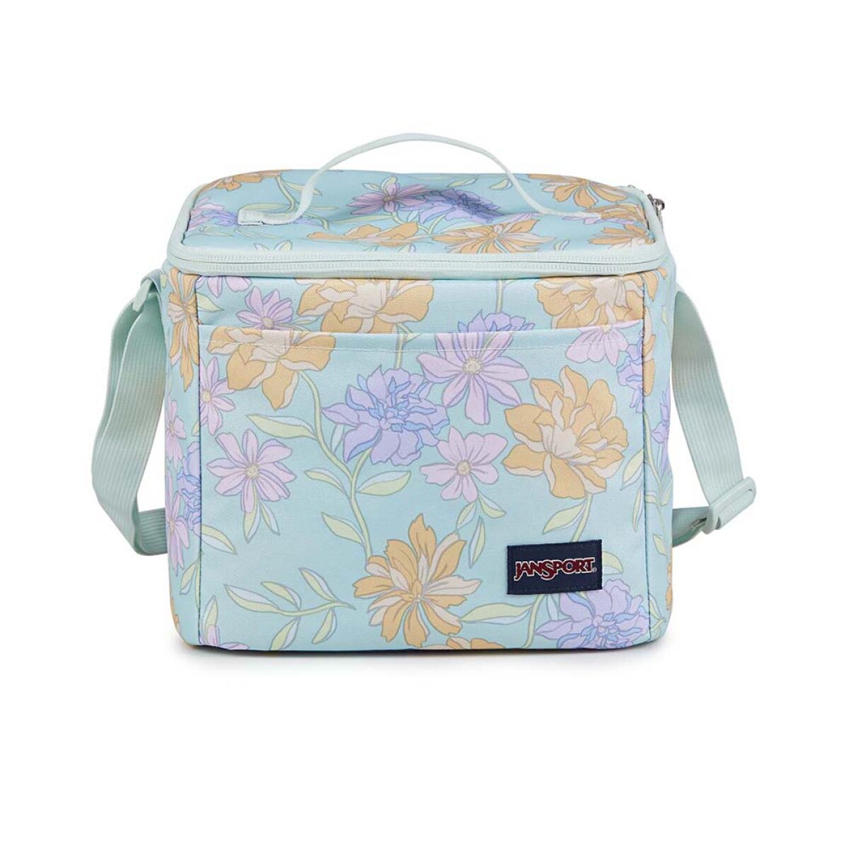 Lonchera Térmica Super Snack - Faded Floral Fresh Mint 