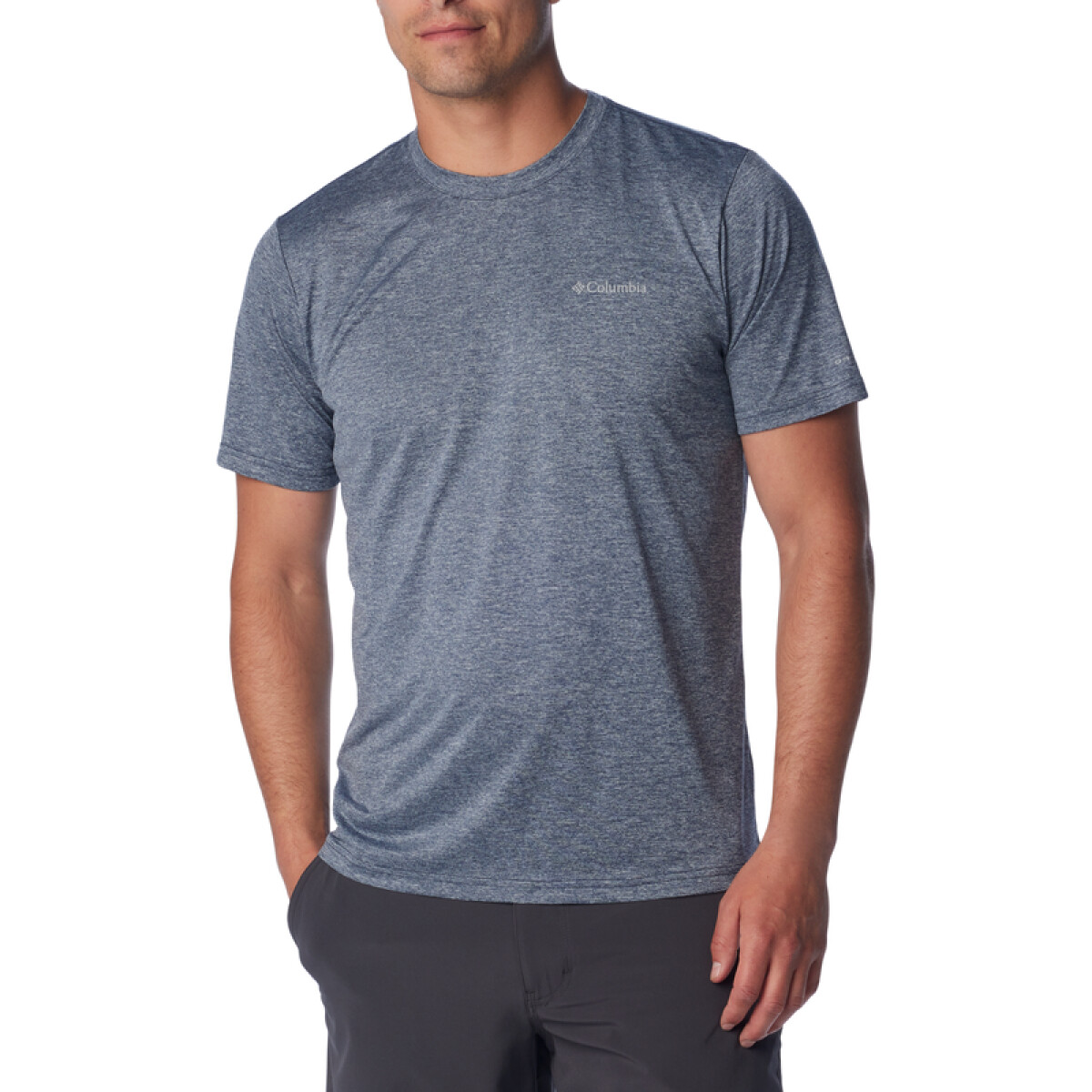 Remera Columbia Hike Crew Hombre - COLLEGIATE NAVY 