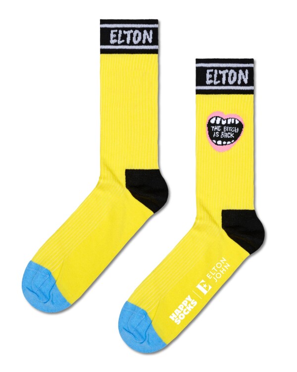Happy Socks Medias - Elton John The Bitch Is Back Happy Socks Medias - Elton John The Bitch Is Back
