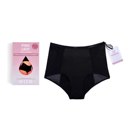 Ropa Interior Pink Lady Atenea Hi Waist Flujo Intenso M Negra Ropa Interior Pink Lady Atenea Hi Waist Flujo Intenso M Negra