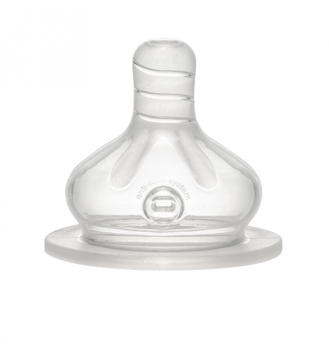 Pack X2 Tetinas Nip de Cuello Ancho Silicona Flujo Lento 