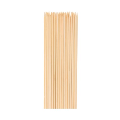 SET 100PCS BROCHETA BAMBU 30CM SET 100PCS BROCHETA BAMBU 30CM