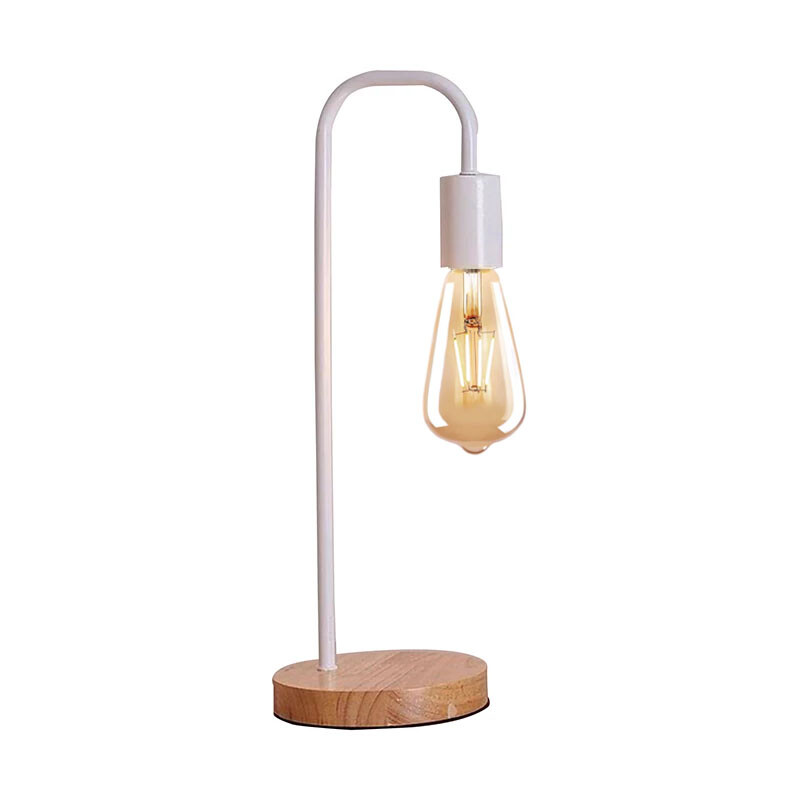 DECO100 Lámpara de Mesa Miranda Blanca
