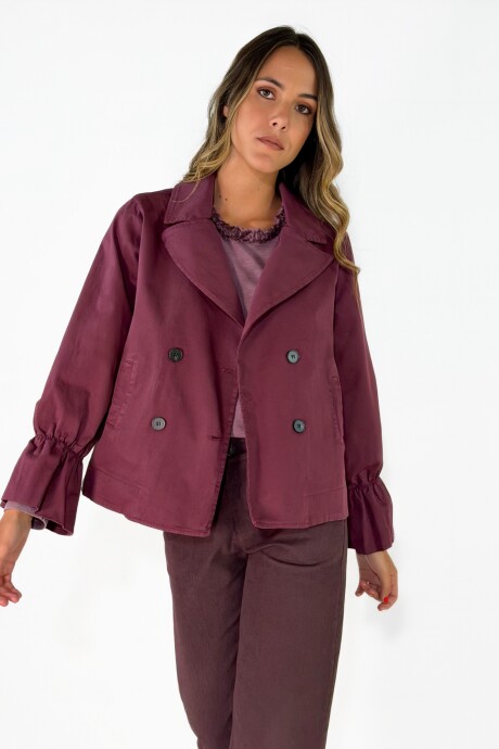 CHAQUETA SILVARA Purpura