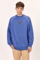 SWEATER BIO WAVE OVER CREW A-azul
