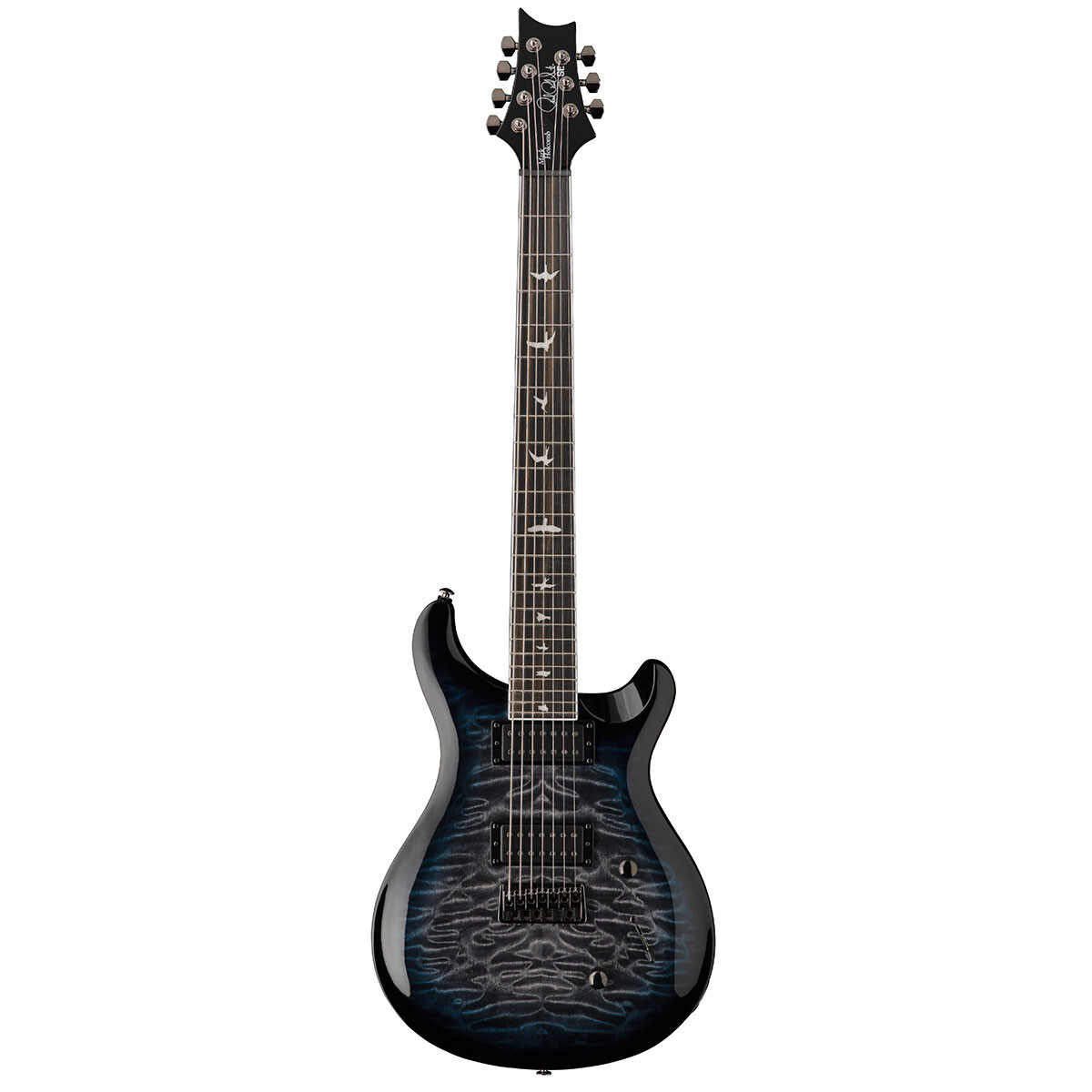 Guitarra Eléctrica 7 Cuerdas Prs Mark Holcomb Blue Burst 