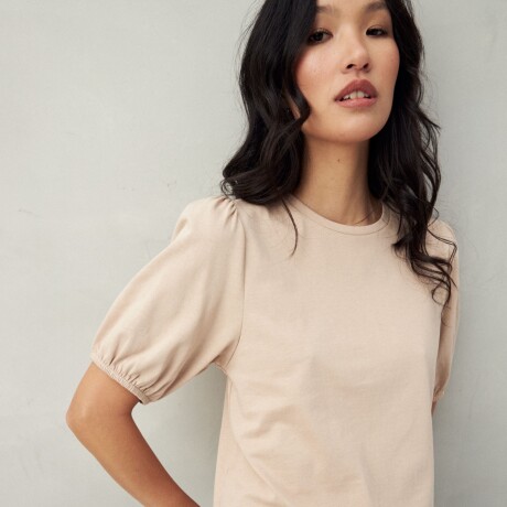 REMERA VELORA Beige