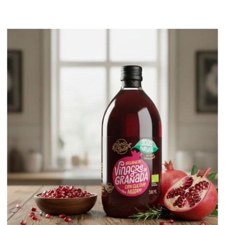 Vinagre de Granada Orgánico 500ML Terra Verde Vinagre de Granada Orgánico 500ML Terra Verde