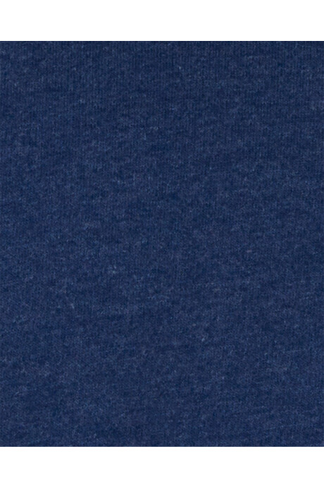 Campera de algodón, con forro de sherpa, azul marino Sin color