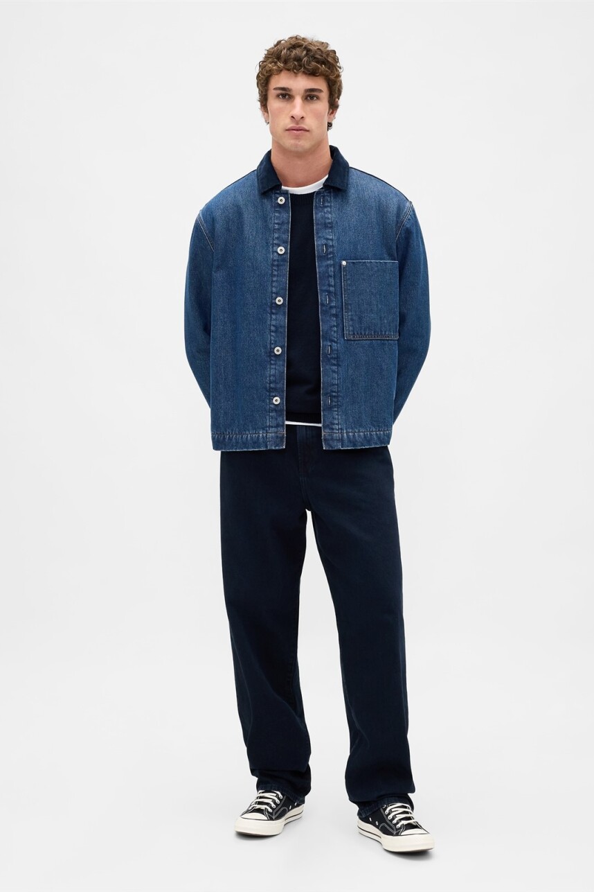 Buzo Cashsoft Hombre New Classic Navy 2