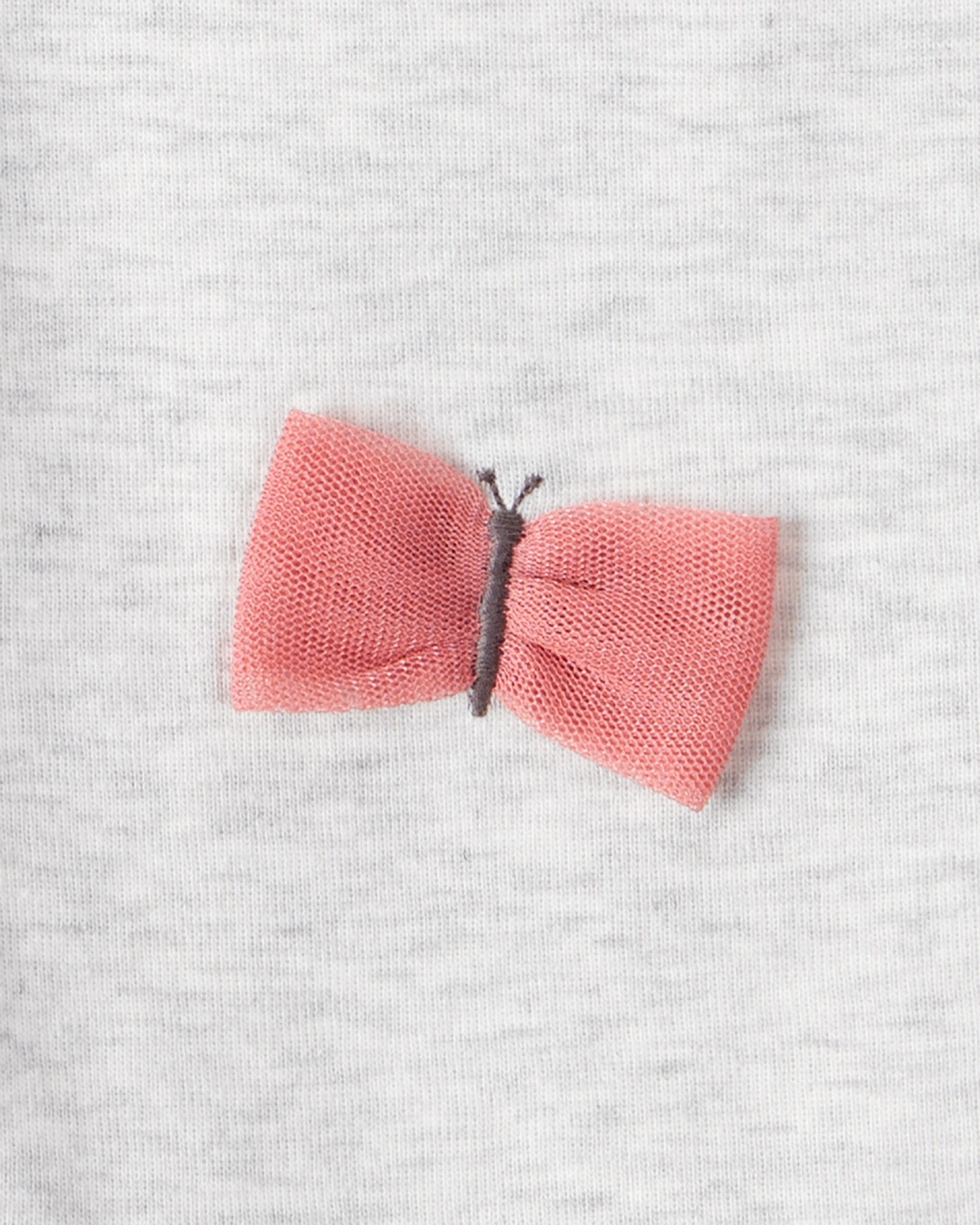 Set dos piezas de algodón, pantalón y body, diseño mariposas Sin color