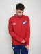 BUZO MEDIO CIERRE POLYTRAINING Nacional Hombre Beige, ordeaux, Rojo