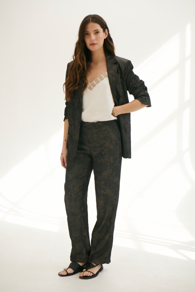 PANTALON TIZZI GRAFITO
