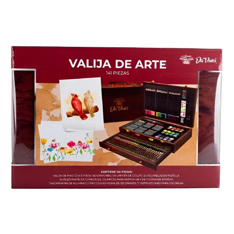 Set de Arte en Valija Da Vinci 141 pcs Set de Arte en Valija Da Vinci 141 pcs