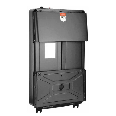 Set Estufa Gas c/Válvula Manguera + Calientacama 2 Pza Cuori Negro