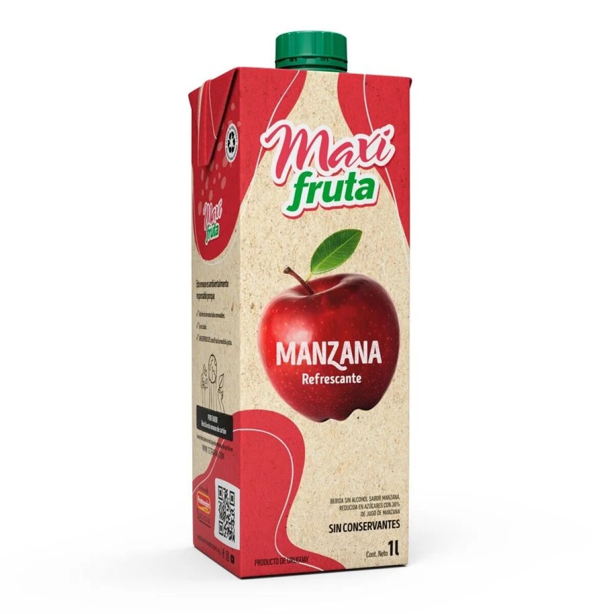 JUGO DE MANZANA MAXI FRUTA 1L 