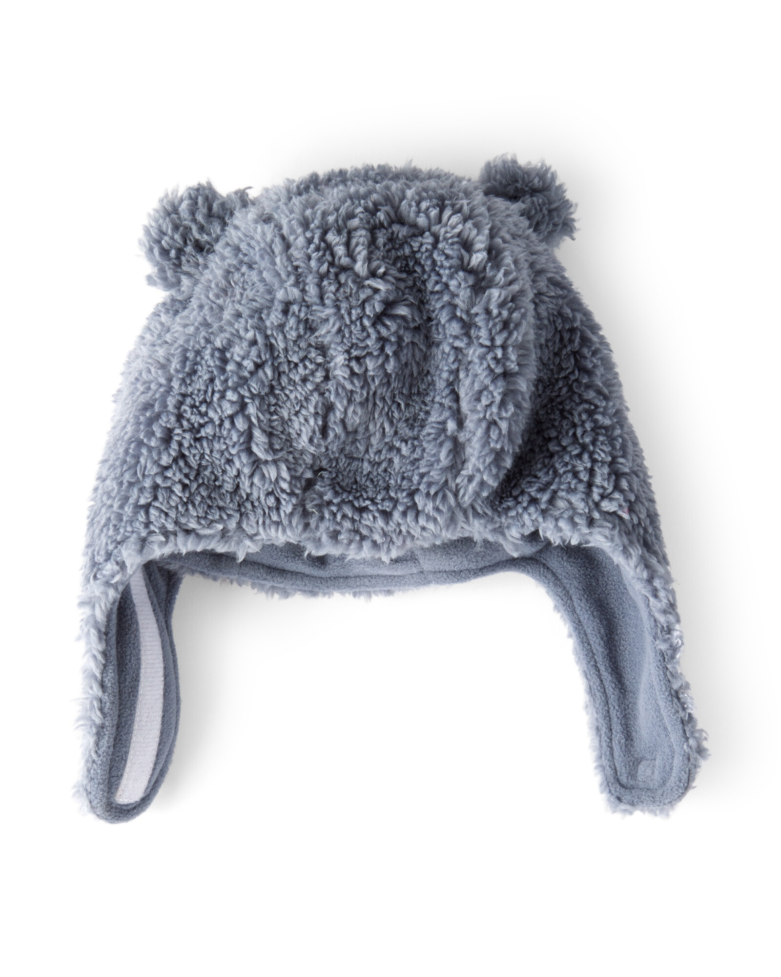 Gorro con orejas y mitones de sherpa Gorro con orejas y mitones de sherpa