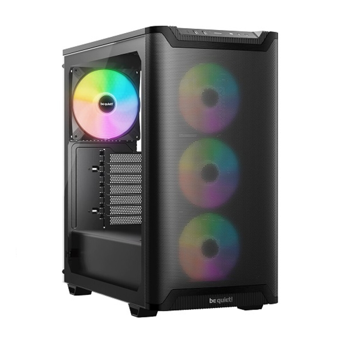 Gabinete be quiet! Pure Base 501 LX. Iluminación y flujo de aire impresionantes 