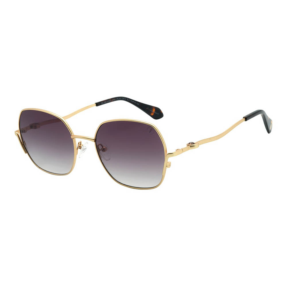 Lentes De Sol Chilli Beans Redondo Gradiente/Dorado